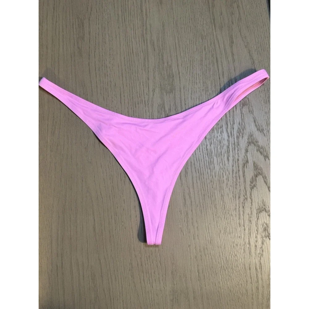 Skims Recycled Swim Thong Bikini Bottom 4X NWT Light PInk